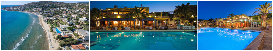 HIOS CHIOS boutique hotel de charme bungalow resort sulla spiaggia con piscina vista panoramica tramonto residence con appartamenti in affitto