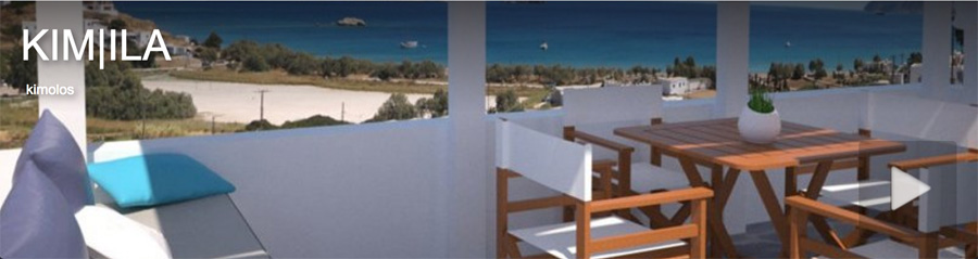 isola di KIMOLOS resort residence hotel alberghi maisonettes guesthouses villa con piscina camere sulla spiaggia boutique luxury