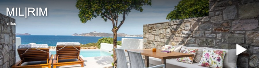 MILOS MILO CICLADI GRECIA isole ville case in affitto piscina privata prima colazione inclusa accesso diretto alla spiaggia di sabbia